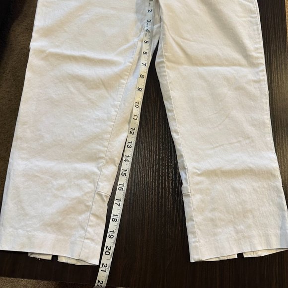 Tribal Women's White Croppped Pants Size 10 - Picture 14 of 14